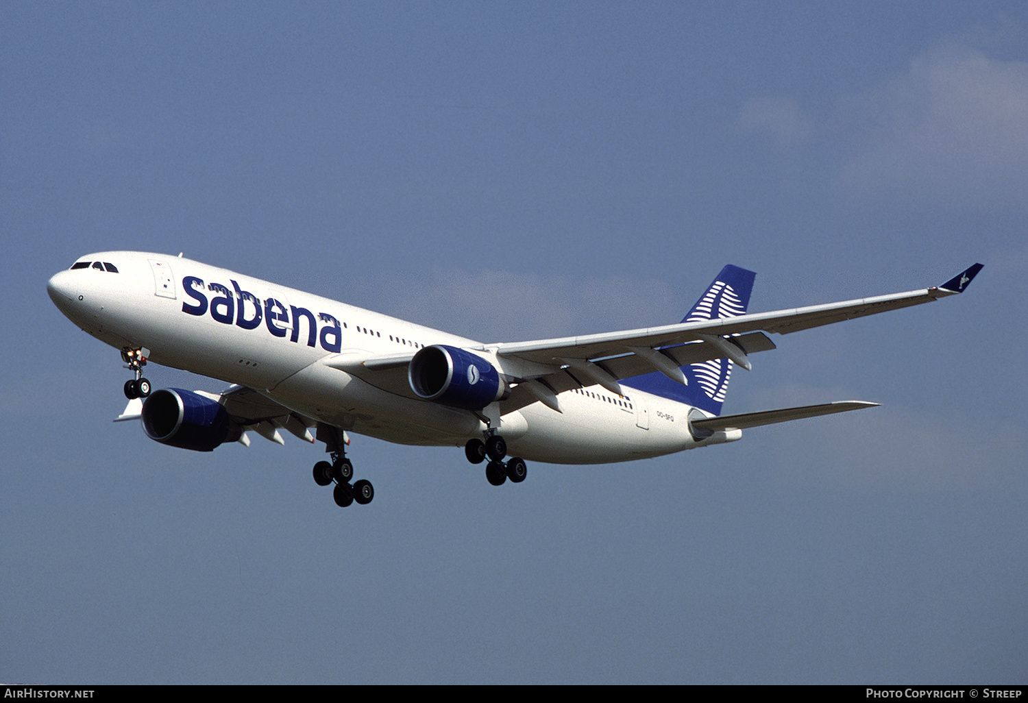 Aircraft Photo of OO-SFQ | Airbus A330-223 | Sabena | AirHistory.net #293529