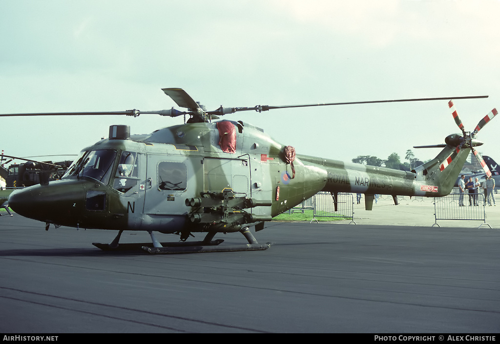 Aircraft Photo of XZ612 | Westland WG-13 Lynx AH7 | UK - Marines | AirHistory.net #293537