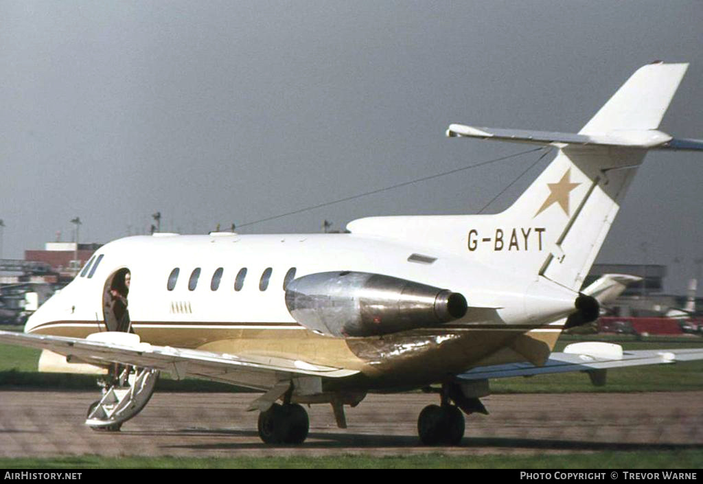 Aircraft Photo of G-BAYT | Hawker Siddeley HS-125-600B | AirHistory.net #293546