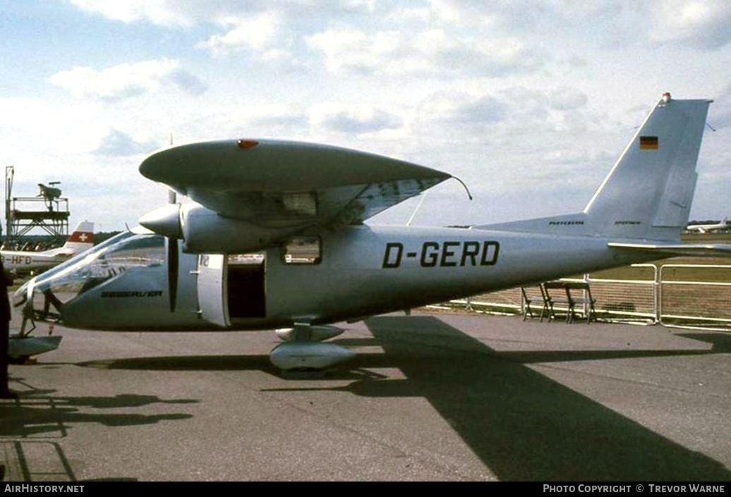 Aircraft Photo of D-GERD | Partenavia P-68 Observer | AirHistory.net #293548