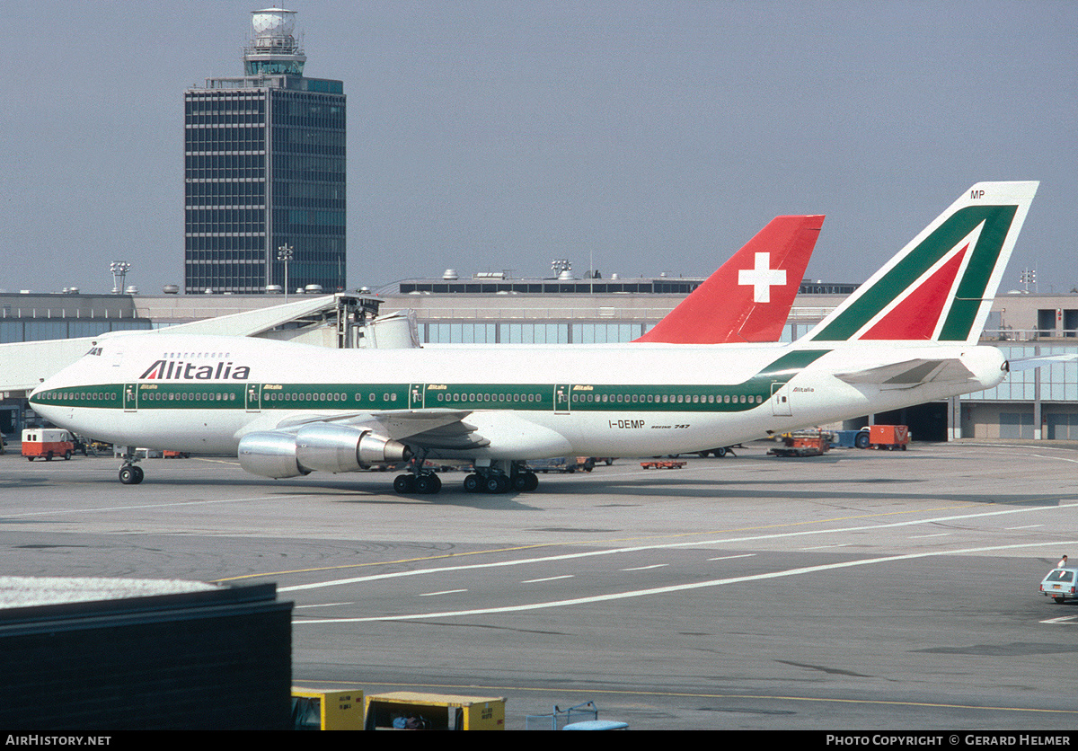 Aircraft Photo of I-DEMP | Boeing 747-243B | Alitalia | AirHistory.net #293554