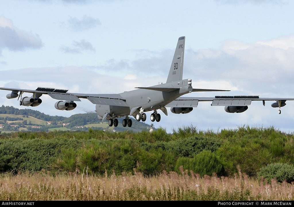 Aircraft Photo of 60-0003 | Boeing B-52H Stratofortress | USA - Air Force | AirHistory.net #293555