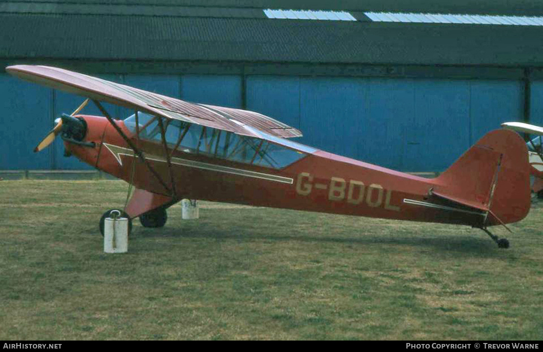 Aircraft Photo of G-BDOL | Piper J-3C-65 Cub | AirHistory.net #293557