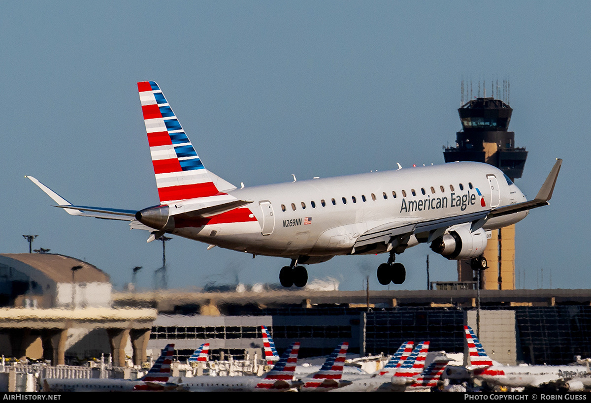 Aircraft Photo of N269NN | Embraer 175LR (ERJ-170-200LR) | American Eagle | AirHistory.net #293563