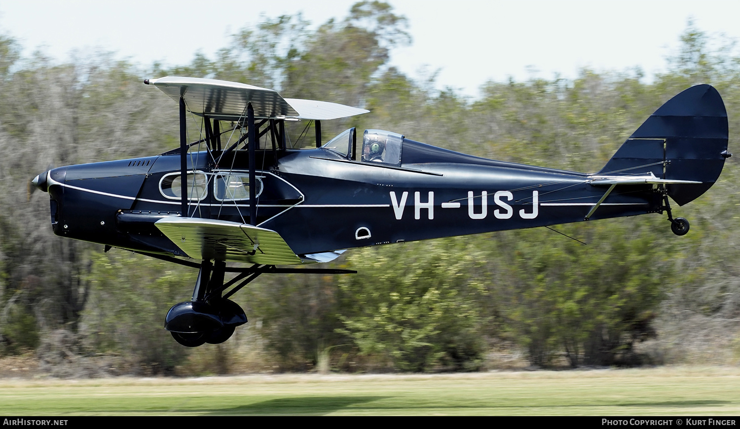 Aircraft Photo of VH-USJ | De Havilland D.H. 83 Fox Moth | AirHistory.net #293567