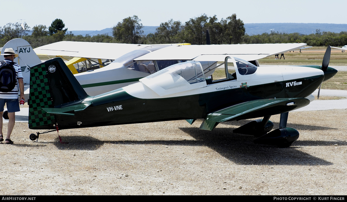 Aircraft Photo of VH-VNE | Van's RV-6 | AirHistory.net #293569