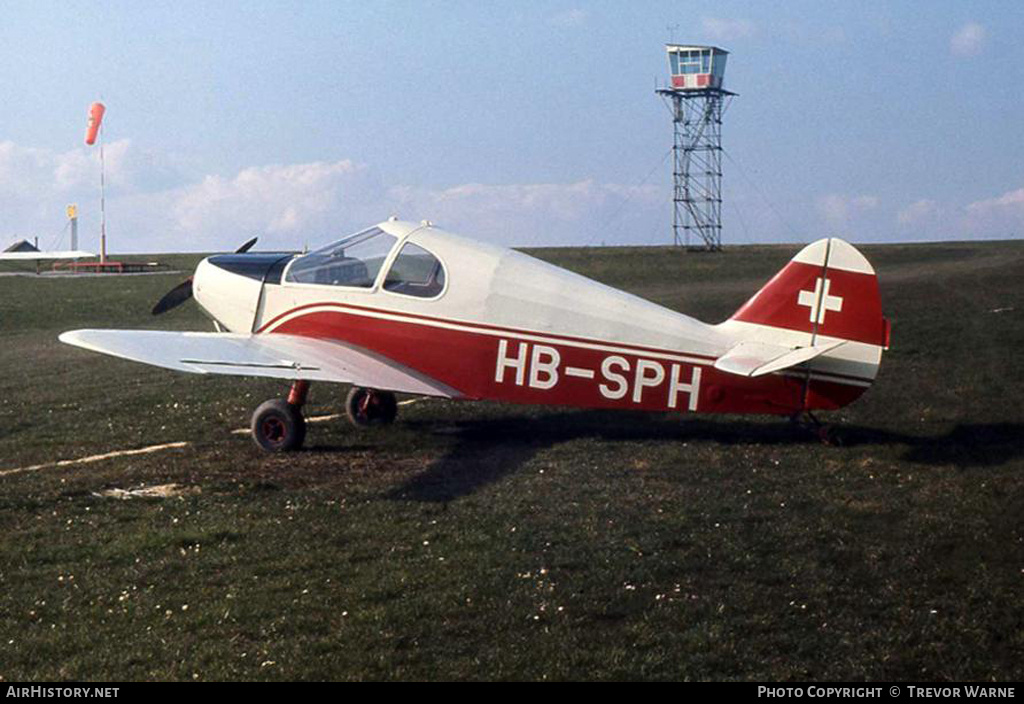 Aircraft Photo of HB-SPH | CAB GY-201 Minicab | AirHistory.net #293571