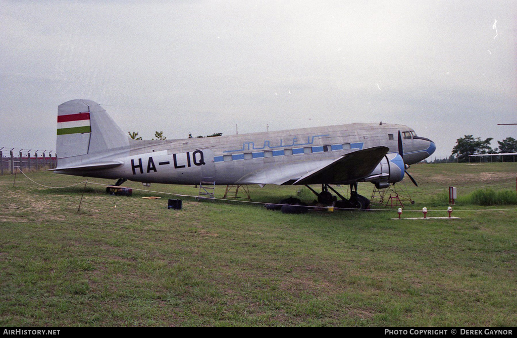 Aircraft Photo of HA-LIQ | Lisunov Li-2T | Malév - Hungarian Airlines | AirHistory.net #293574