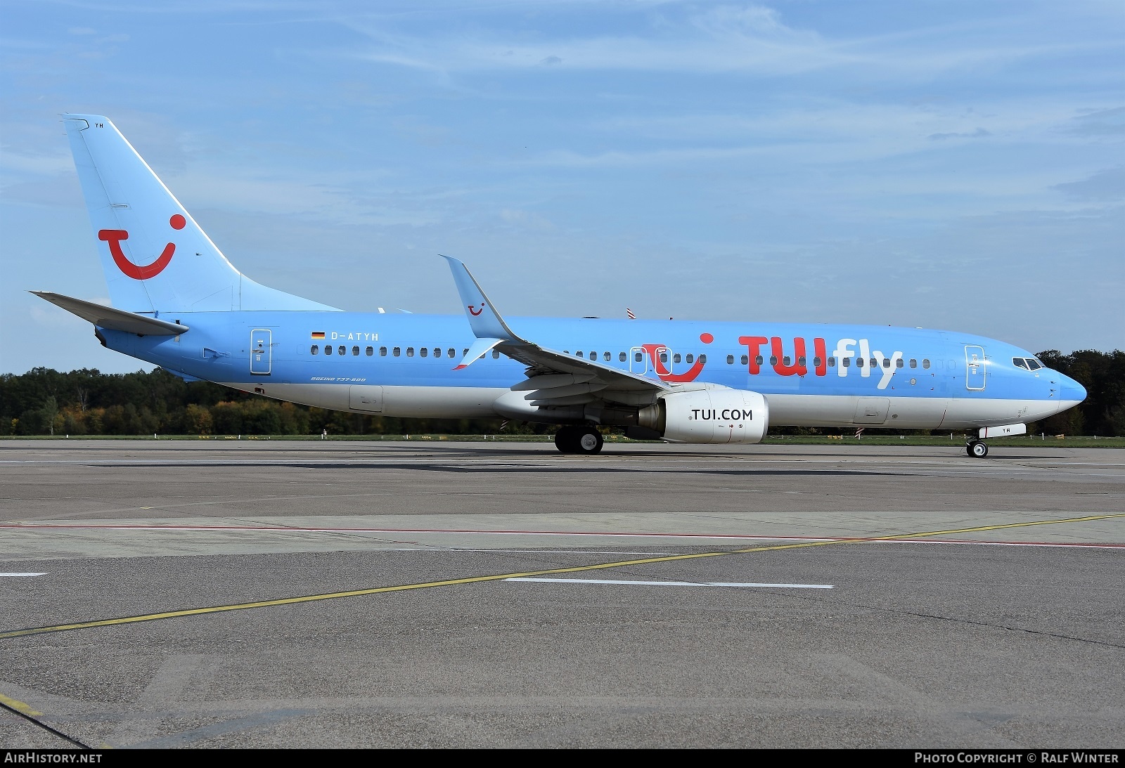 Aircraft Photo of D-ATYH | Boeing 737-8K5 | TUI | AirHistory.net #293582