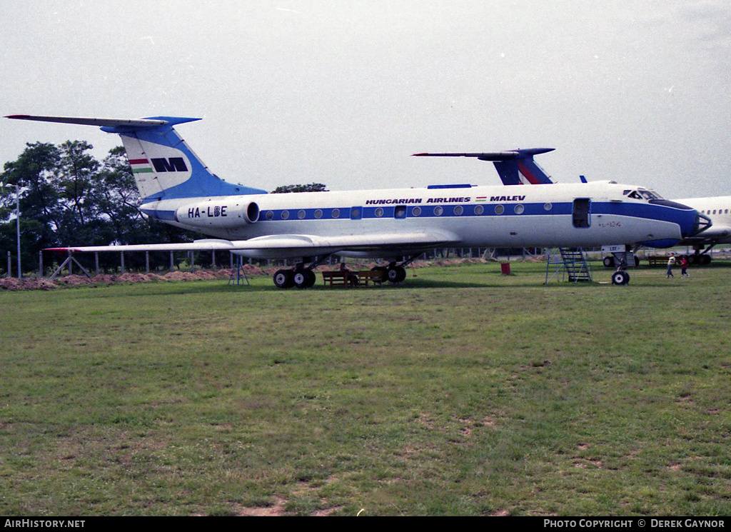 Aircraft Photo of HA-LBE | Tupolev Tu-134 | Malév - Hungarian Airlines | AirHistory.net #293586