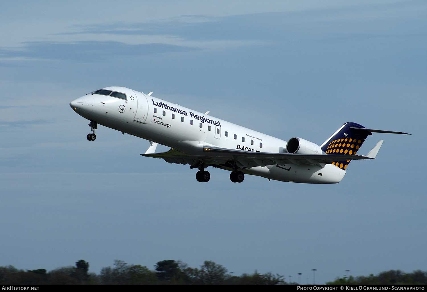 Aircraft Photo of D-ACRF | Bombardier CRJ-200ER (CL-600-2B19) | Lufthansa Regional | AirHistory.net #293618