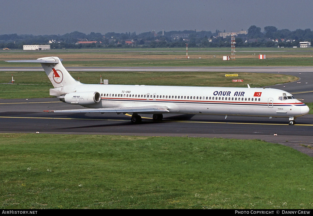 Aircraft Photo of TC-ONO | McDonnell Douglas MD-88 | Onur Air | AirHistory.net #293623