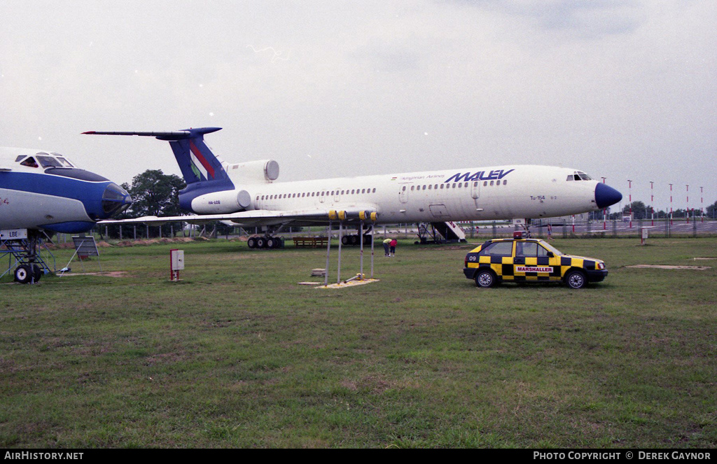 Aircraft Photo of HA-LCG | Tupolev Tu-154B-2 | Malév - Hungarian Airlines | AirHistory.net #293625