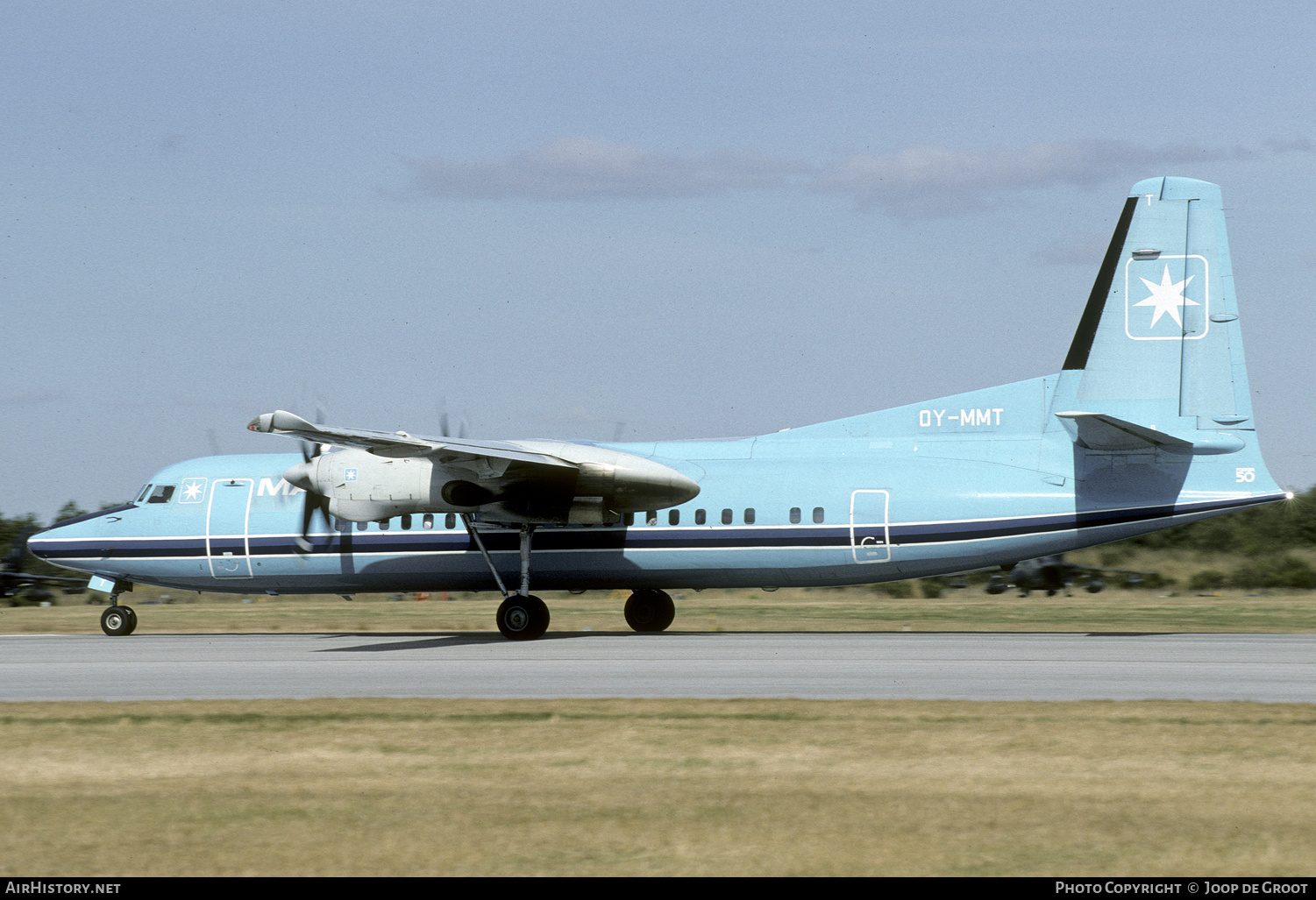 Aircraft Photo of OY-MMT | Fokker 50 | Maersk Air | AirHistory.net #293628