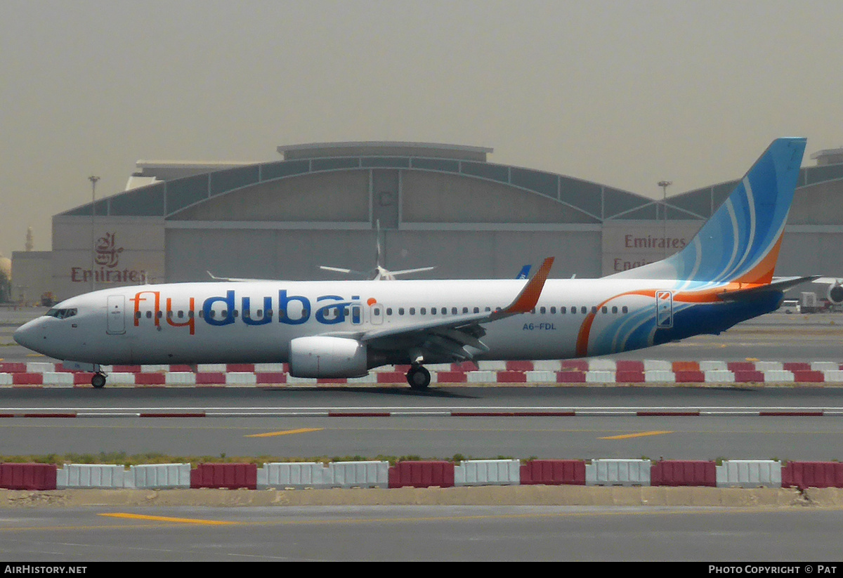 Aircraft Photo of A6-FDL | Boeing 737-8KN | Flydubai | AirHistory.net #293629