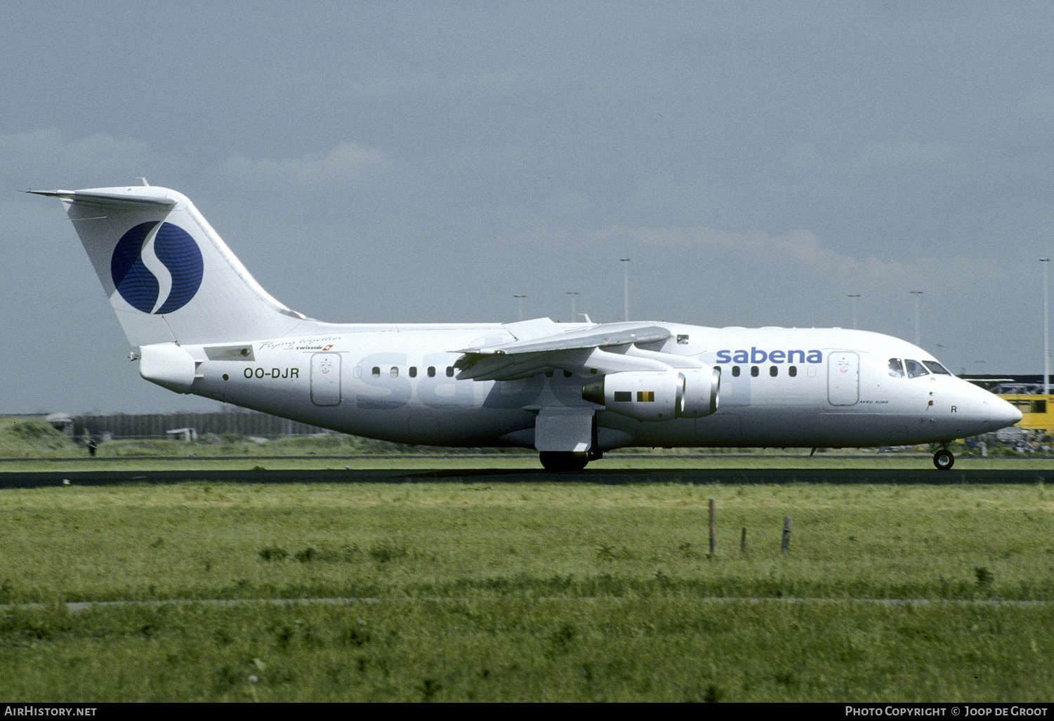 Aircraft Photo of OO-DJR | British Aerospace Avro 146-RJ85 | Sabena | AirHistory.net #293643