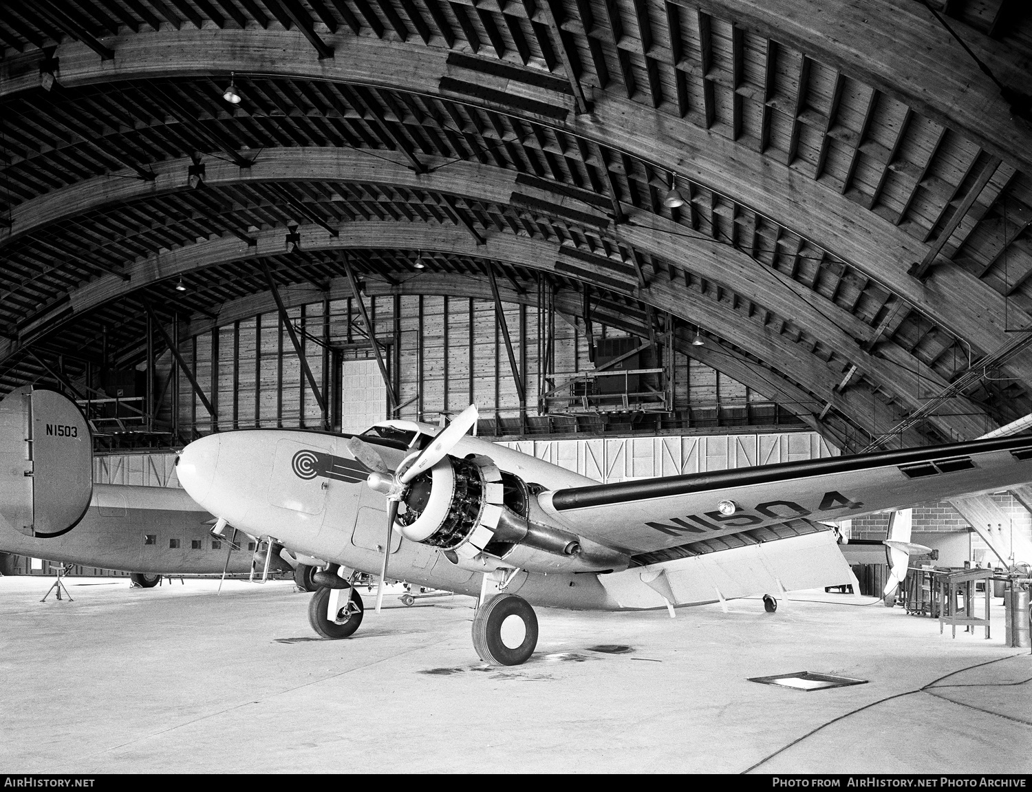 Aircraft Photo of N1504 | Lockheed 18-10 Lodestar | Continental Can Company - CCC | AirHistory.net #293644