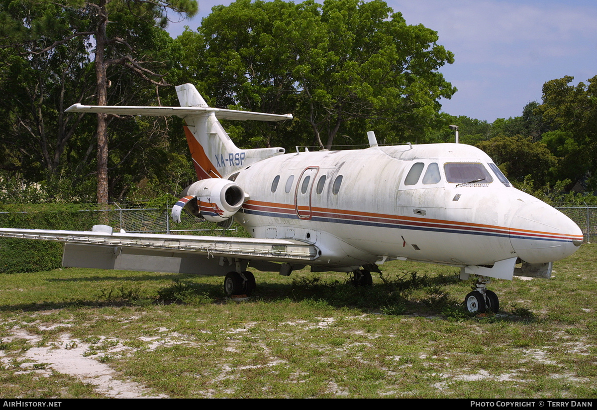 Aircraft Photo of XA-RSP | Hawker Siddeley HS-125-1A/522 | AirHistory.net #293659