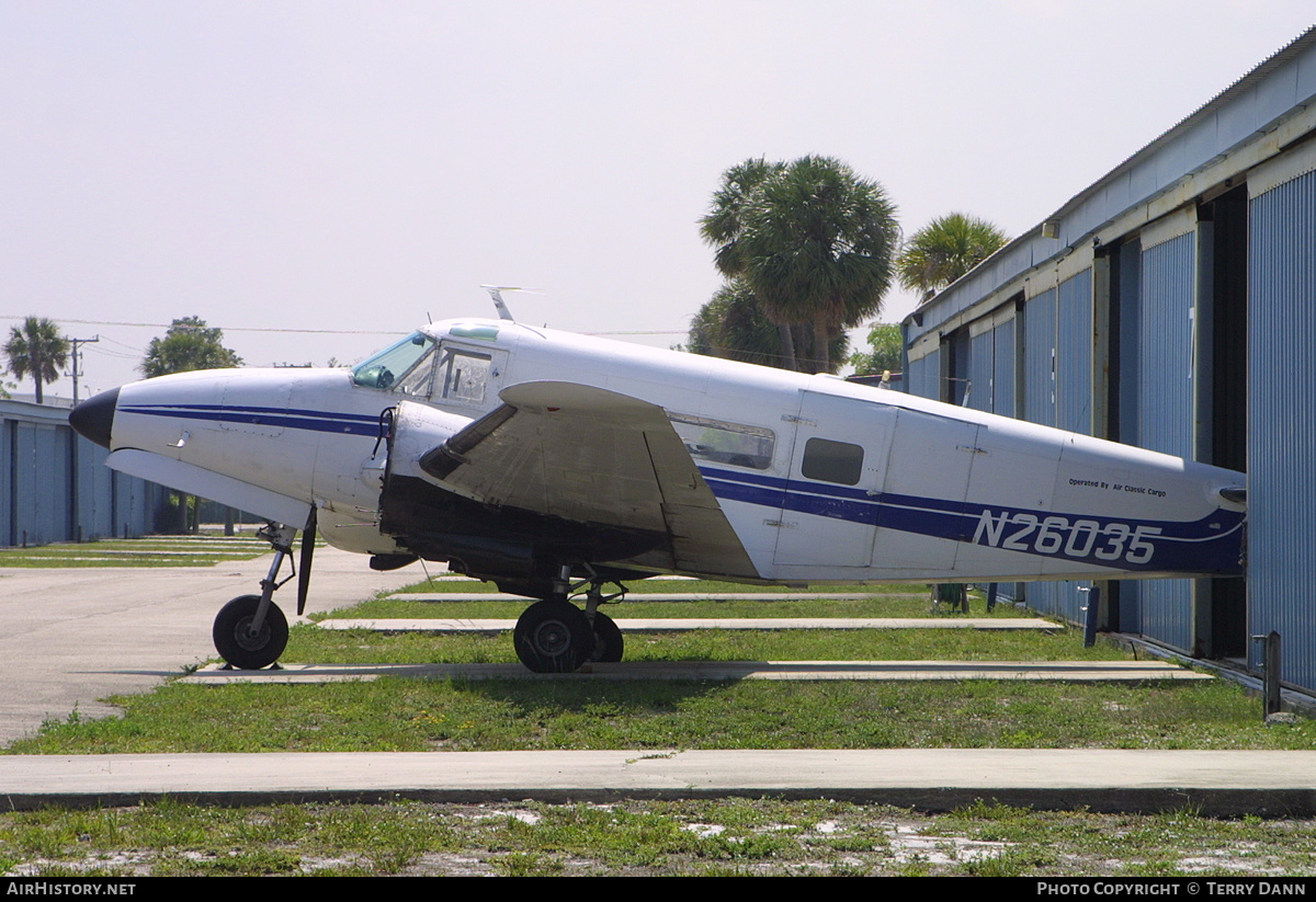 Aircraft Photo of N26035 | Beech H18 Tri-Gear | Air Classic Cargo | AirHistory.net #293674