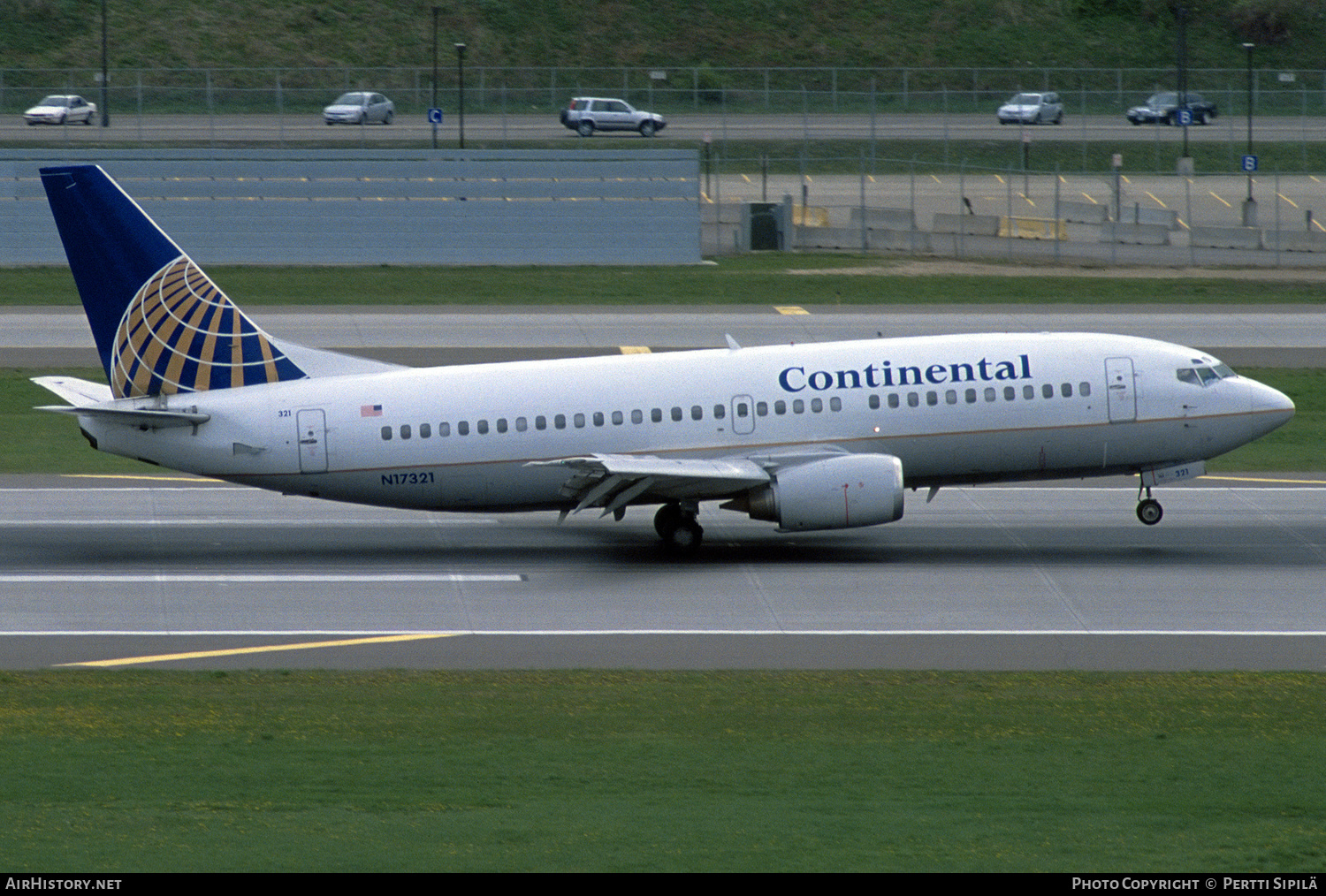 Aircraft Photo of N17321 | Boeing 737-3T0 | Continental Airlines | AirHistory.net #293679