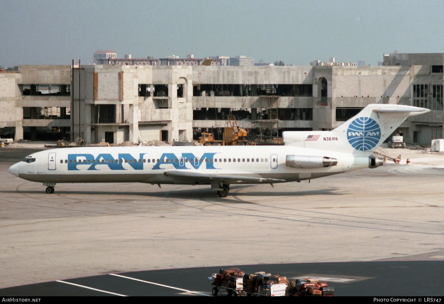 Aircraft Photo of N361PA | Boeing 727-2D4/Adv | Pan American World Airways - Pan Am | AirHistory.net #293683