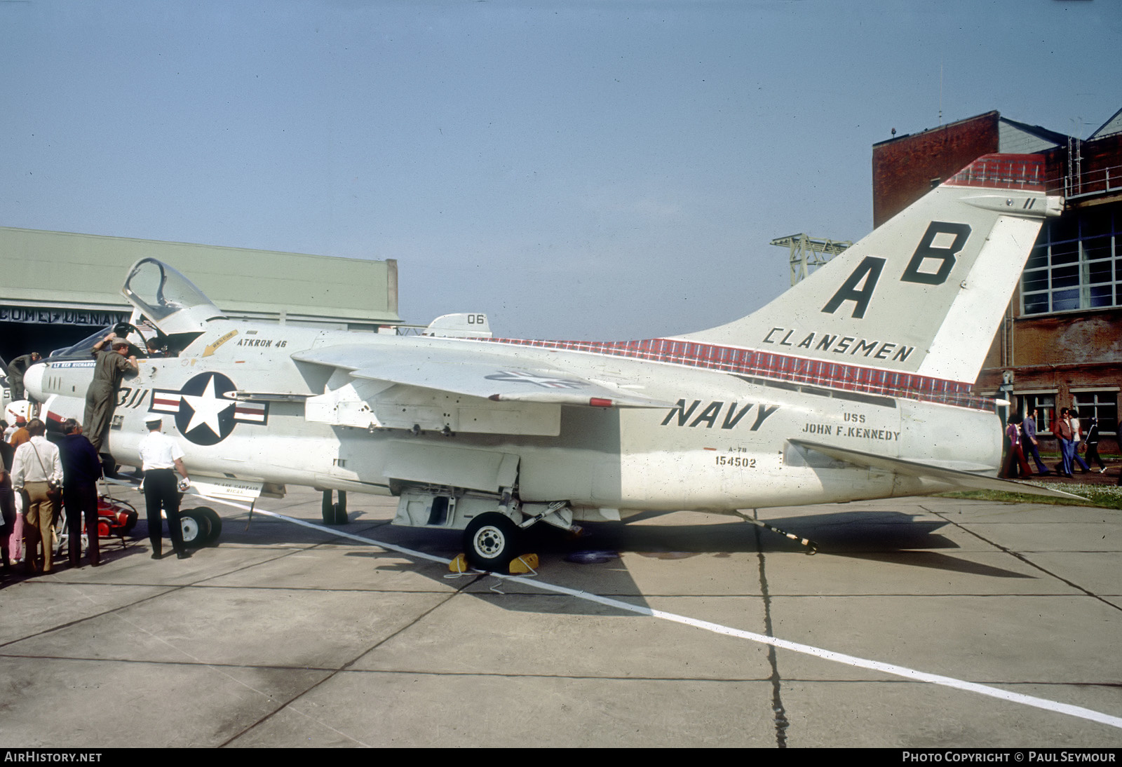 Aircraft Photo of 154502 | LTV A-7B Corsair II | USA - Navy | AirHistory.net #293684