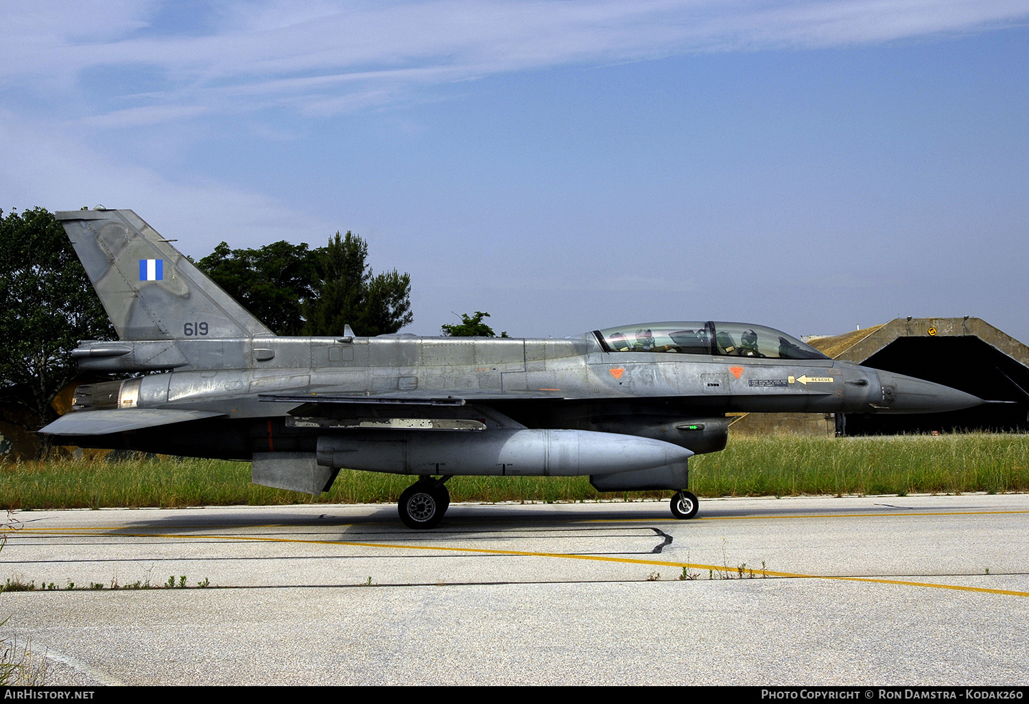 Aircraft Photo of 619 | General Dynamics F-16D Fighting Falcon | Greece - Air Force | AirHistory.net #293685