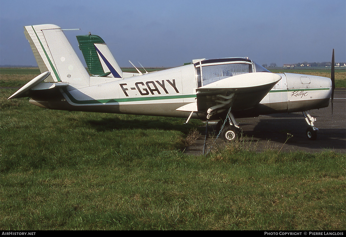 Aircraft Photo of F-GAYY | Socata MS-880B Rallye 100T | AirHistory.net #293697