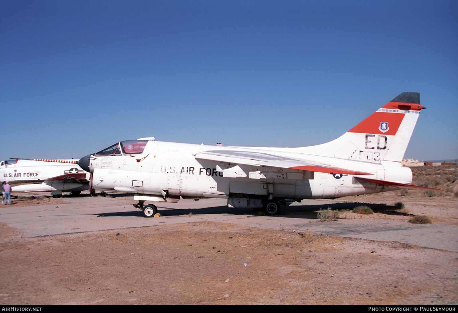 Aircraft Photo of 67-14583 / AF67-583 | LTV YA-7D Corsair II | USA - Air Force | AirHistory.net #293700