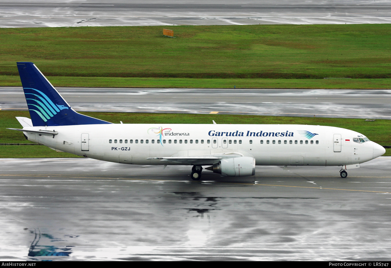 Aircraft Photo of PK-GZJ | Boeing 737-4M0 | Garuda Indonesia | AirHistory.net #293703