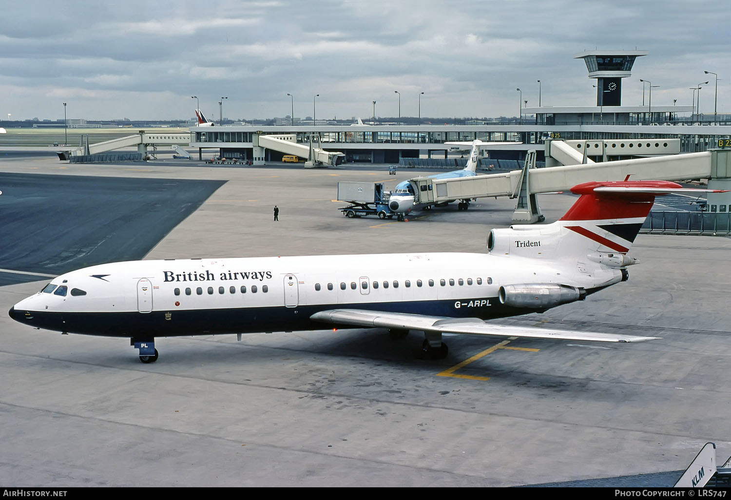 Aircraft Photo of G-ARPL | Hawker Siddeley HS-121 Trident 1C | British Airways | AirHistory.net #293704
