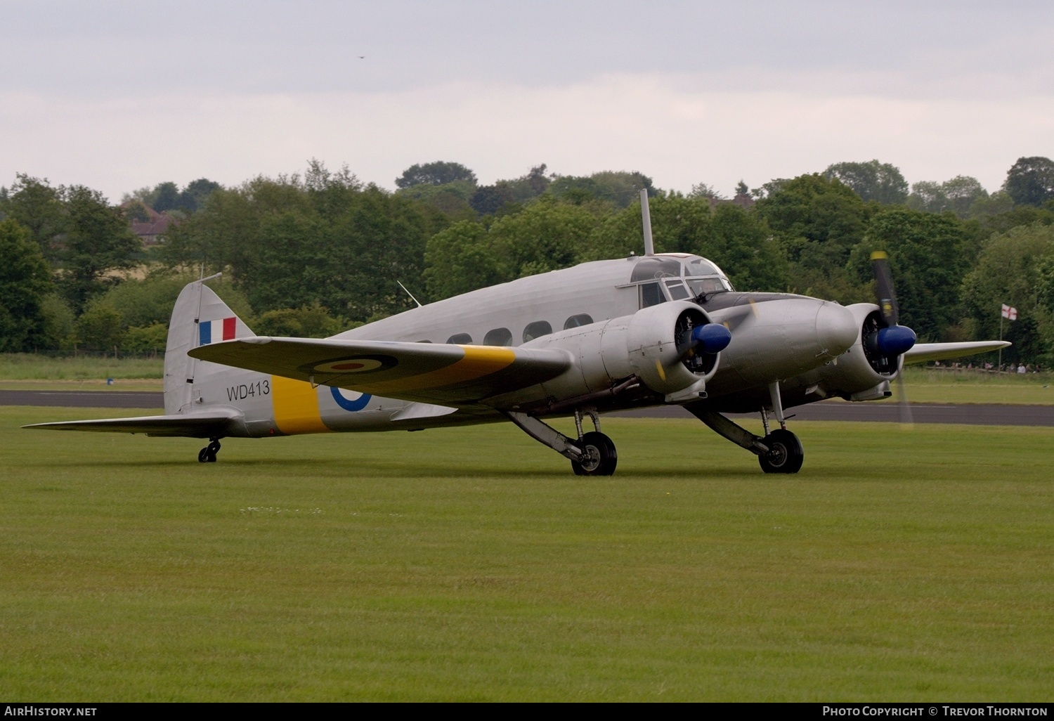 Aircraft Photo of G-VROE / WD413 | Avro 652A Anson T21 | UK - Air Force | AirHistory.net #293717