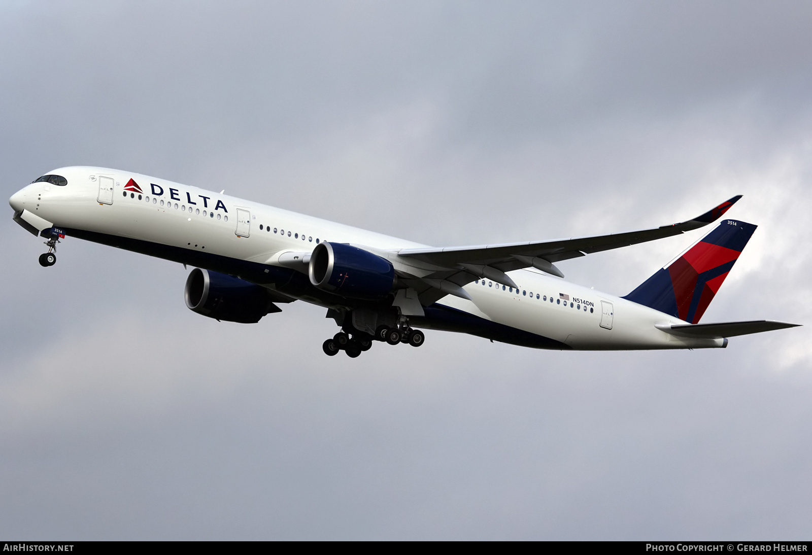 Aircraft Photo of N514DN | Airbus A350-941 | Delta Air Lines | AirHistory.net #293723