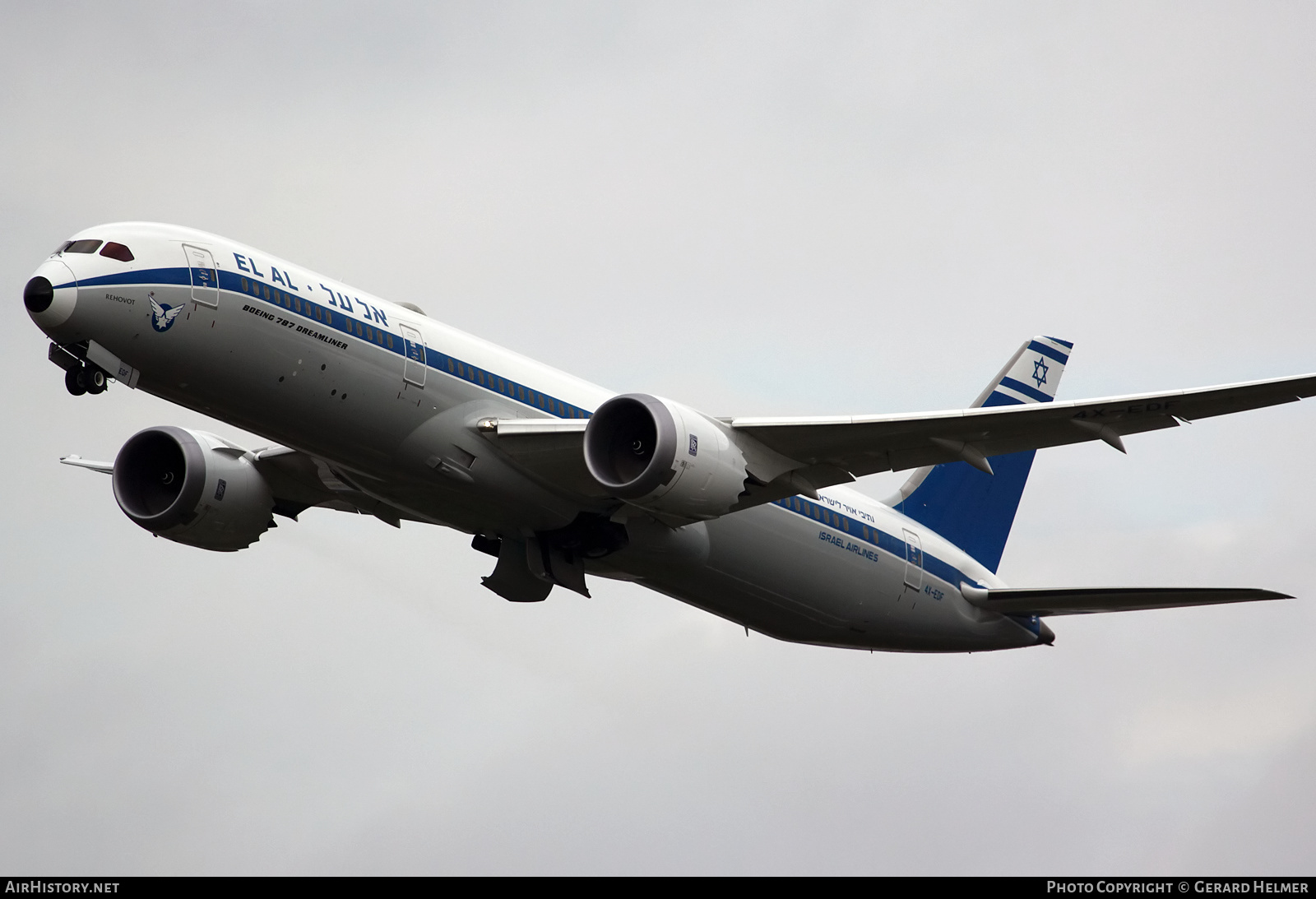 Aircraft Photo of 4X-EDF | Boeing 787-9 Dreamliner | El Al Israel Airlines | AirHistory.net #293724