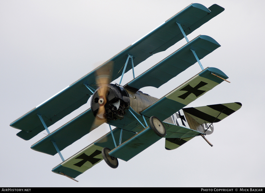 Aircraft Photo of G-CDXR / 403/17 | Fokker Dr.1 (replica) | Germany - Air Force | AirHistory.net #293747