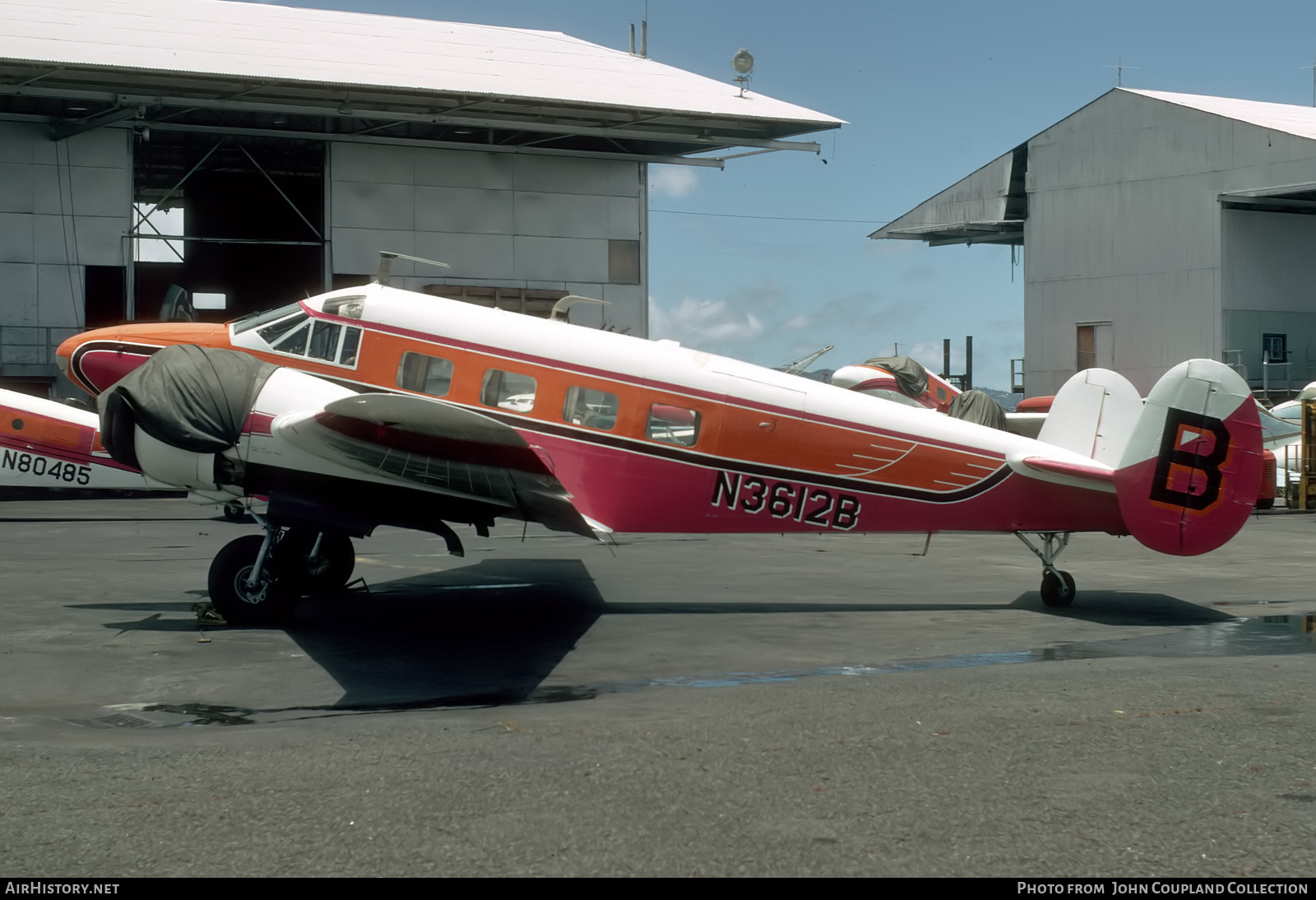 Aircraft Photo of N3612B | Beech E18S | AirHistory.net #293754