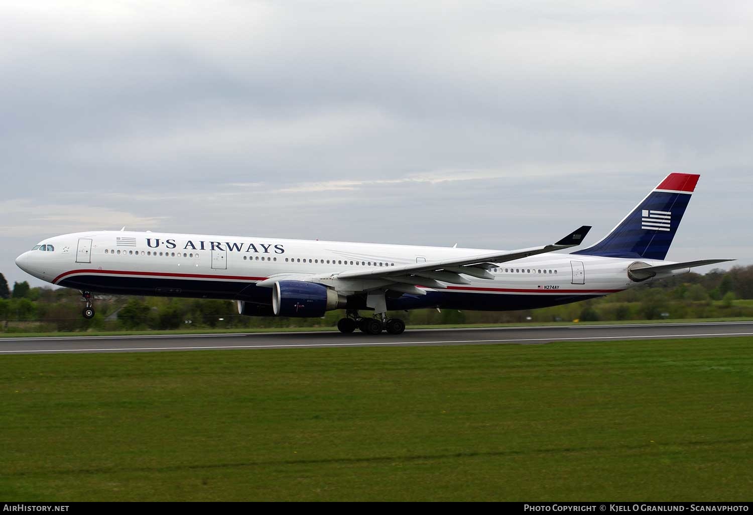 Aircraft Photo of N274AY | Airbus A330-323 | US Airways | AirHistory.net #293755