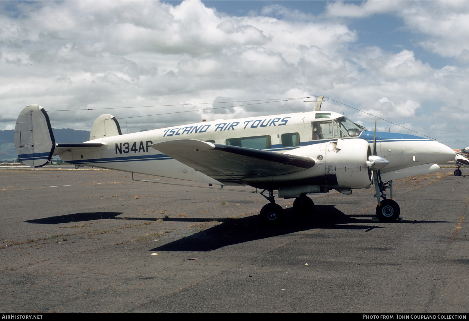 Aircraft Photo of N34AP | Beech H18 Tri-Gear | Island Air Tours | AirHistory.net #293759