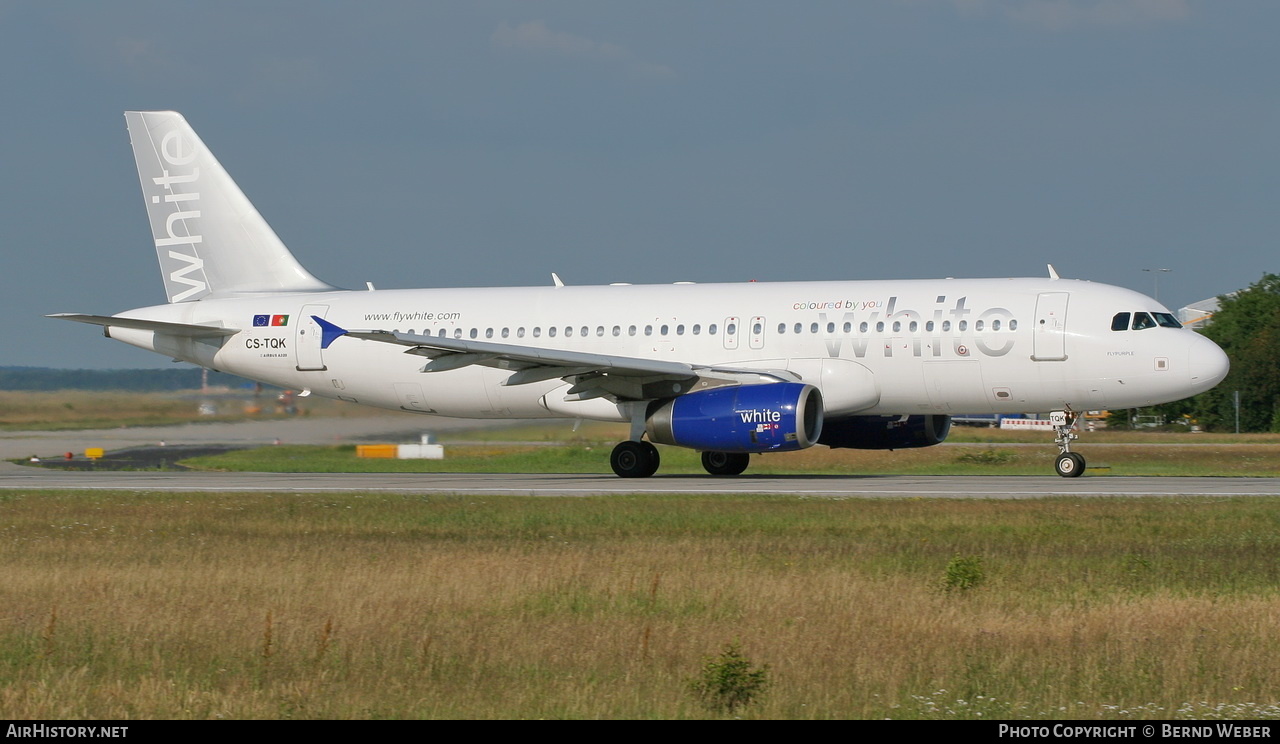 Aircraft Photo of CS-TQK | Airbus A320-232 | White Airways | AirHistory.net #293762