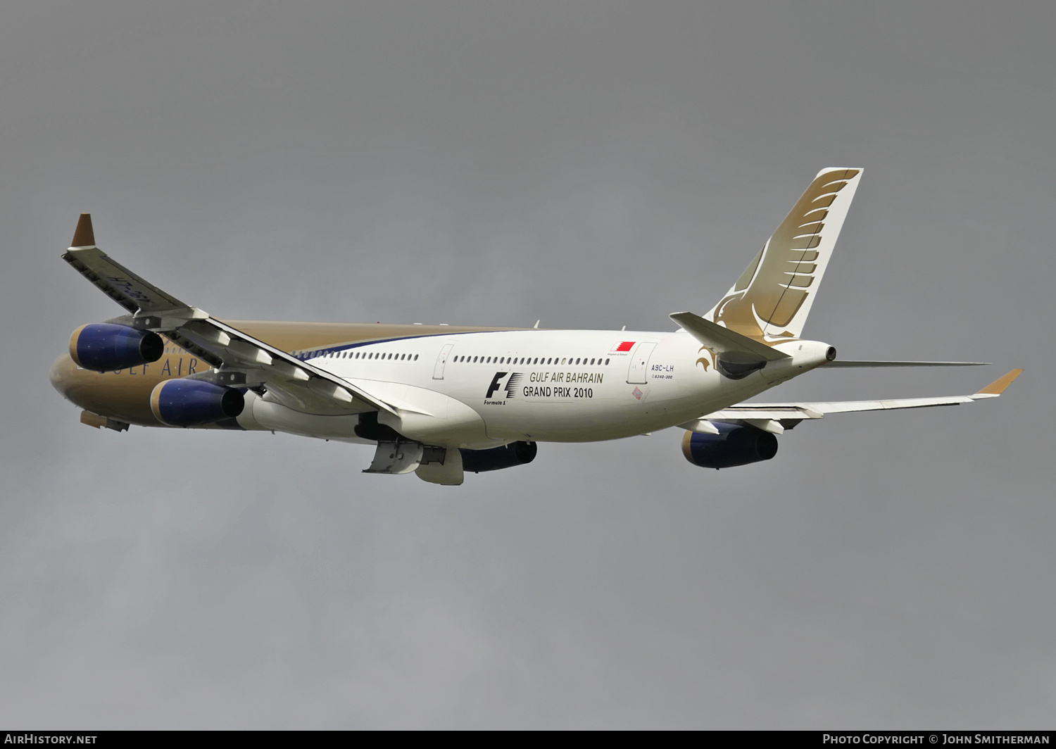 Aircraft Photo of A9C-LH | Airbus A340-313X | Gulf Air | AirHistory.net #293780