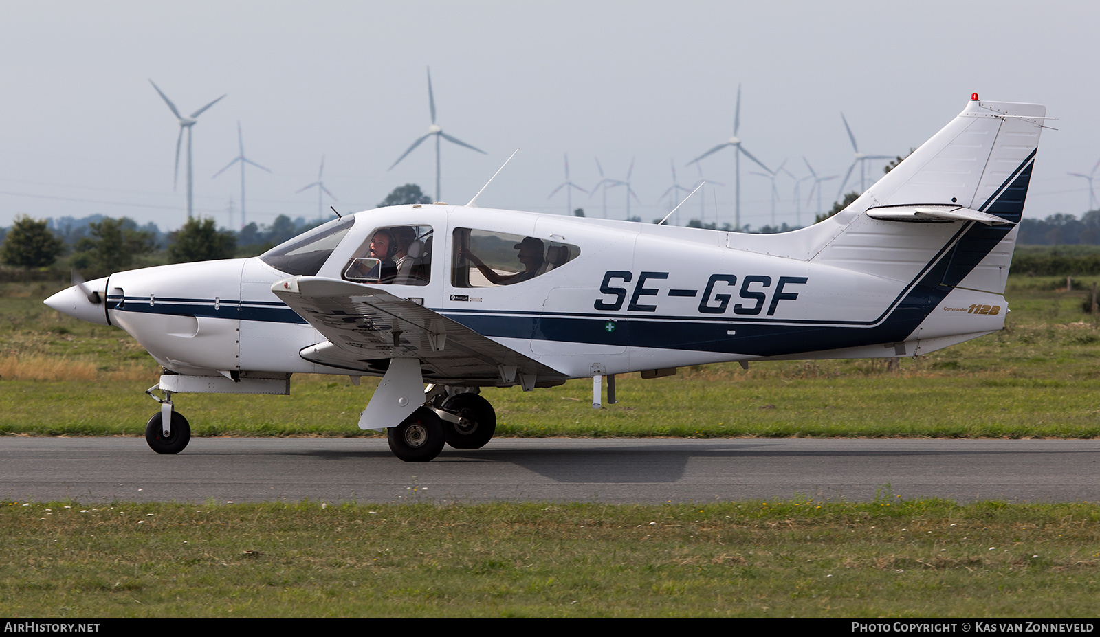 Aircraft Photo of SE-GSF | Rockwell Commander 112B | AirHistory.net #293788