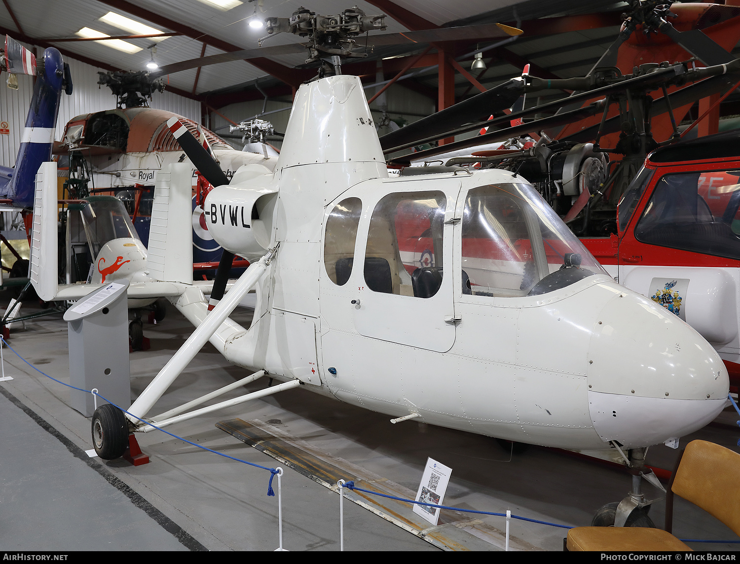 Aircraft Photo of G-BVWL | Air and Space 18A Gyroplane | AirHistory.net #293792