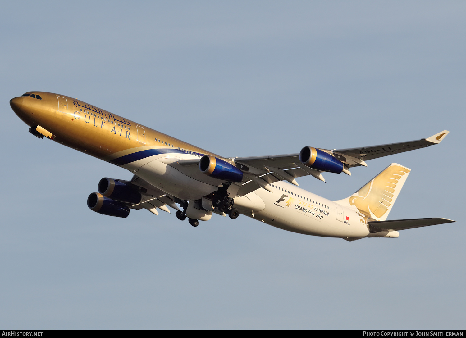 Aircraft Photo of A9C-LI | Airbus A340-313 | Gulf Air | AirHistory.net #293797