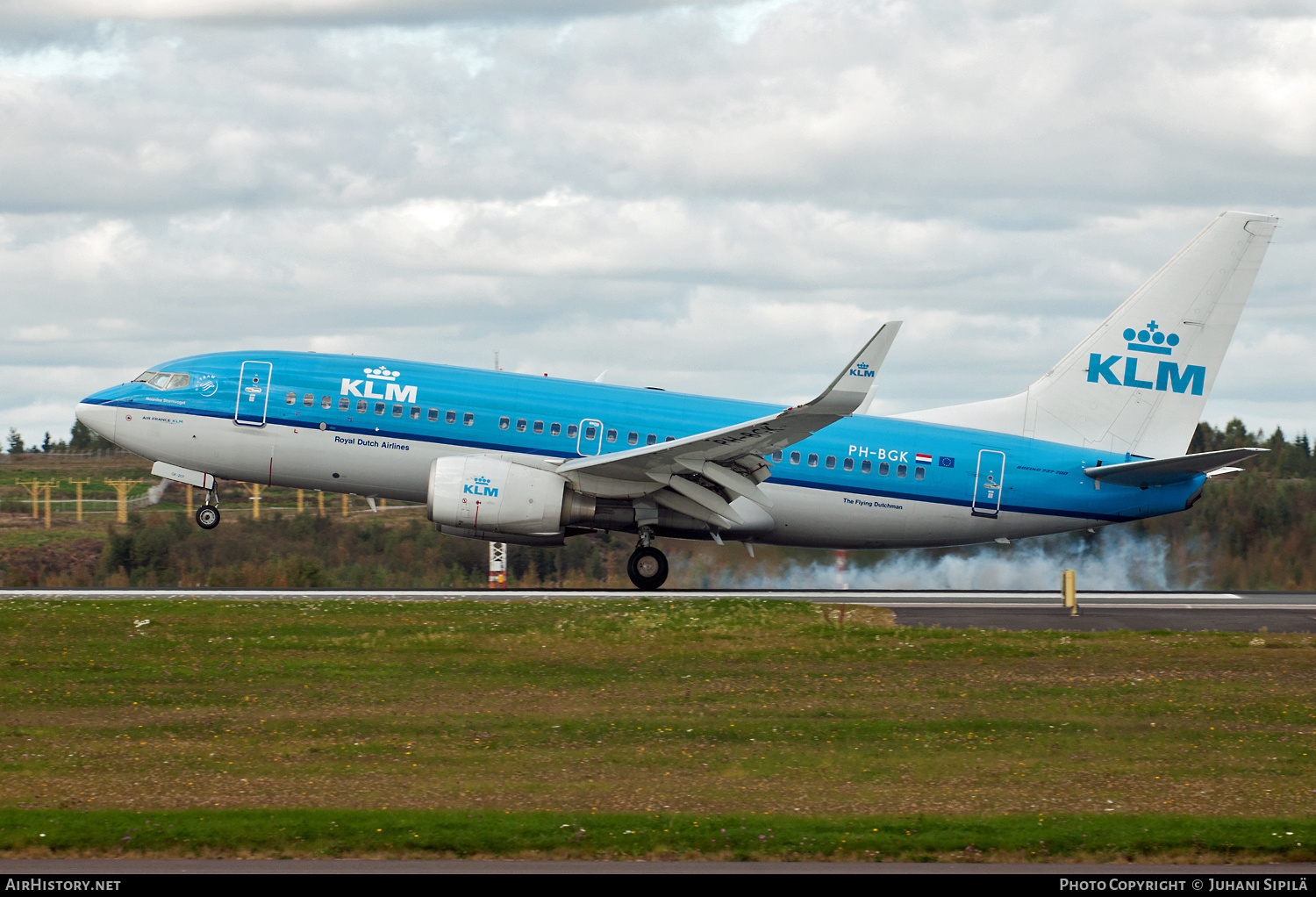 Aircraft Photo of PH-BGK | Boeing 737-7K2 | KLM - Royal Dutch Airlines | AirHistory.net #293807