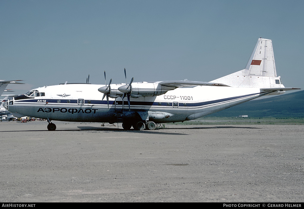 Aircraft Photo of CCCP-11001 | Antonov An-12B | Aeroflot | AirHistory.net #293837