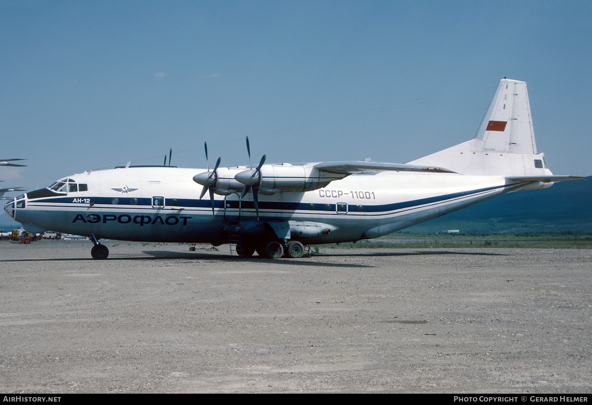 Aircraft Photo of CCCP-11001 | Antonov An-12B | Aeroflot | AirHistory.net #293837