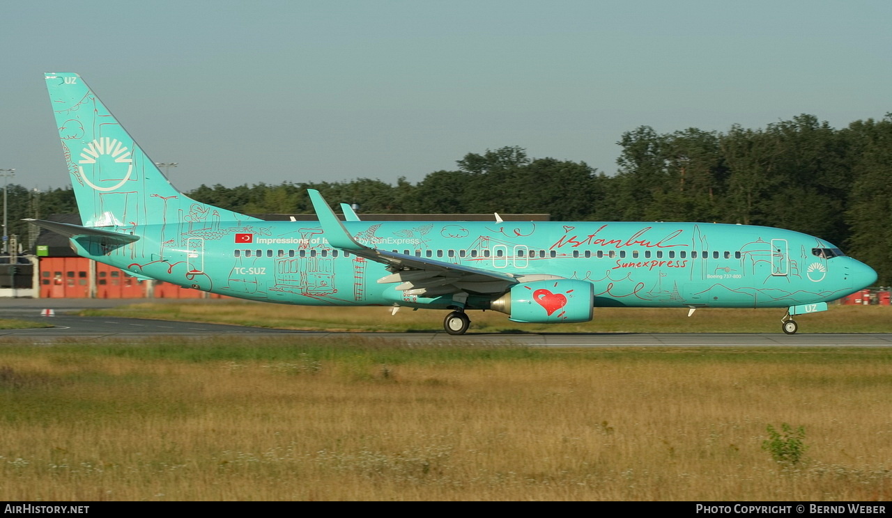 Aircraft Photo of TC-SUZ | Boeing 737-8HX | SunExpress | AirHistory.net #293840