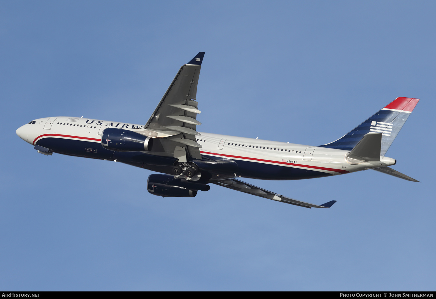 Aircraft Photo of N284AY | Airbus A330-243 | US Airways | AirHistory.net #293849