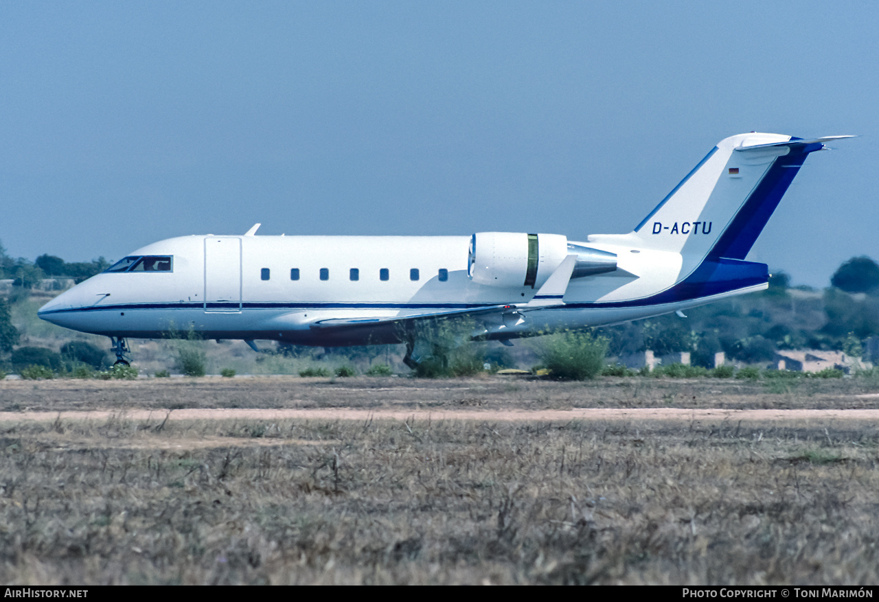 Aircraft Photo of D-ACTU | Canadair Challenger 601-3A (CL-600-2B16) | AirHistory.net #293858