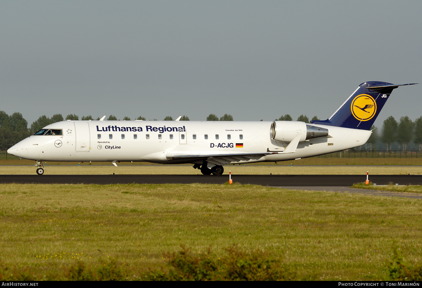 Aircraft Photo of D-ACJG | Bombardier CRJ-100LR (CL-600-2B19) | Lufthansa Regional | AirHistory.net #293862